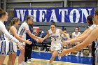 WBBall vs JWU  Wheaton College women's basketball vs Johnson & Wales University. - Photo By: KEITH NORDSTROM : Wheaton, basketball